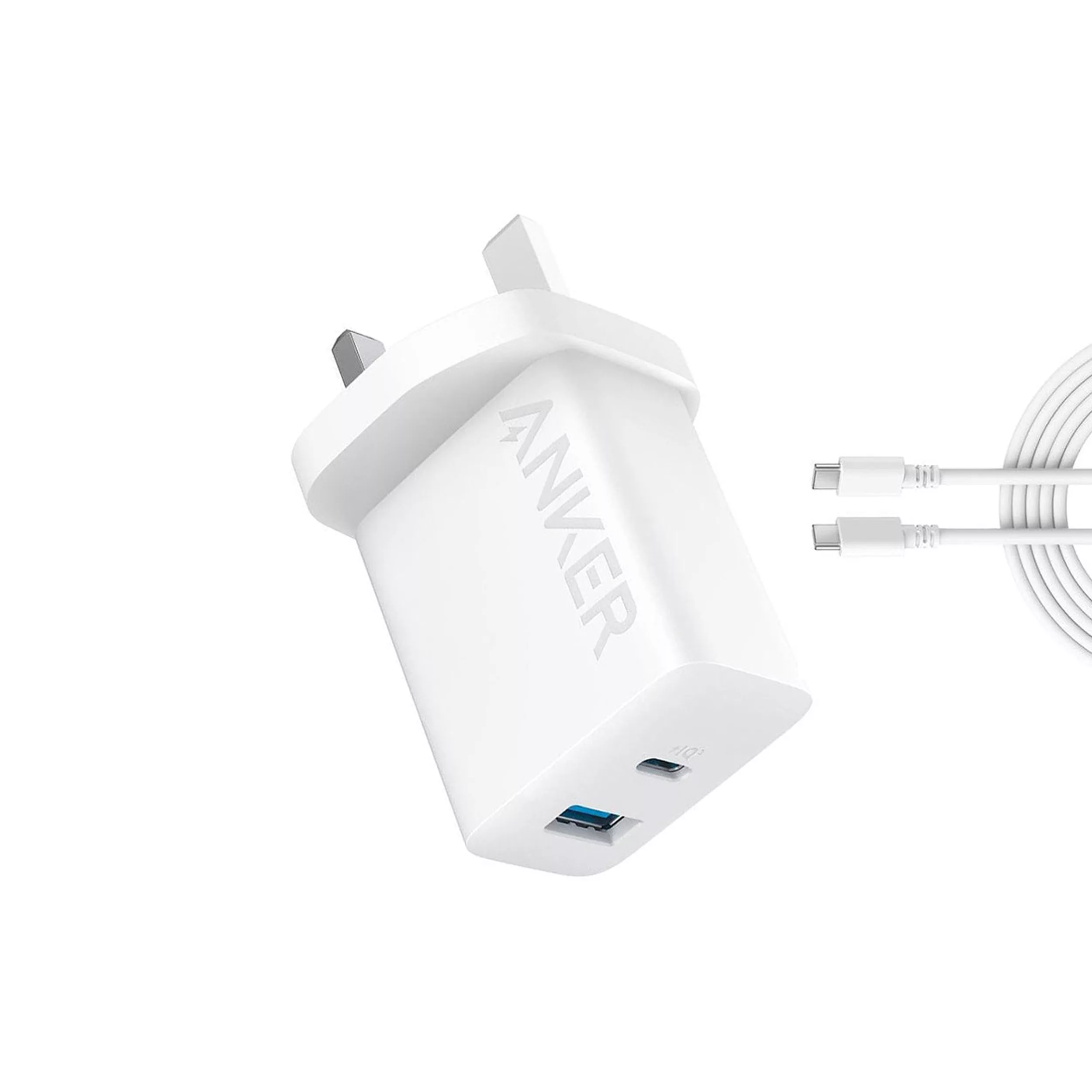 شارژر دیواری 20 وات انکر مدل B2348 به همراه کابل USB-C به طول 1.5 متر