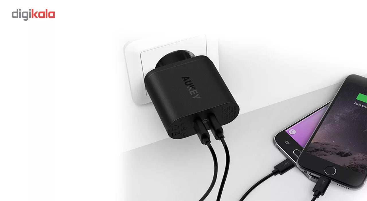 شارژر دیواری آکی مدل PA-T13