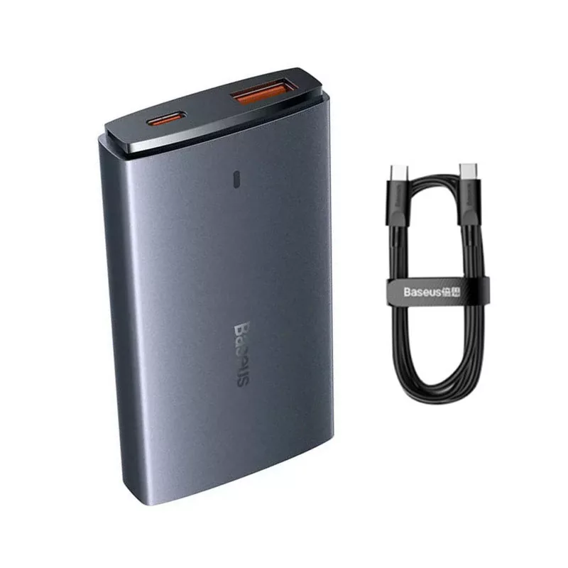 شارژر دیواری 65 وات بیسوس مدل CCGP150113 به همراه کابل USB-C