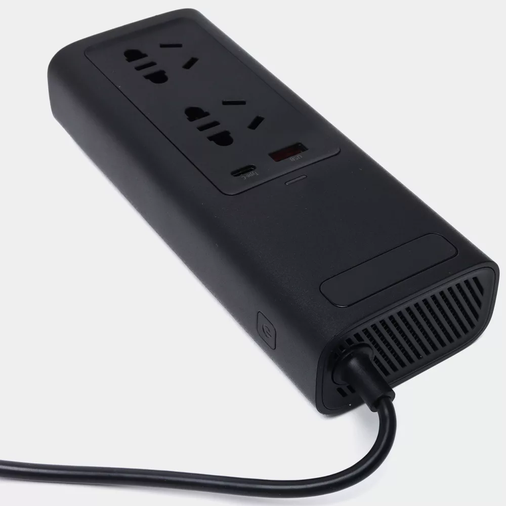 شارژر فندکی و مبدل خودرو باسئوس مدل Power 150W 220v