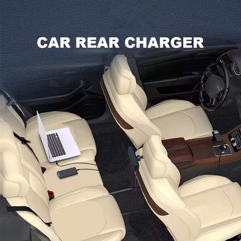 شارژر فندکی گرین لاین مدل Backseat Car Charger