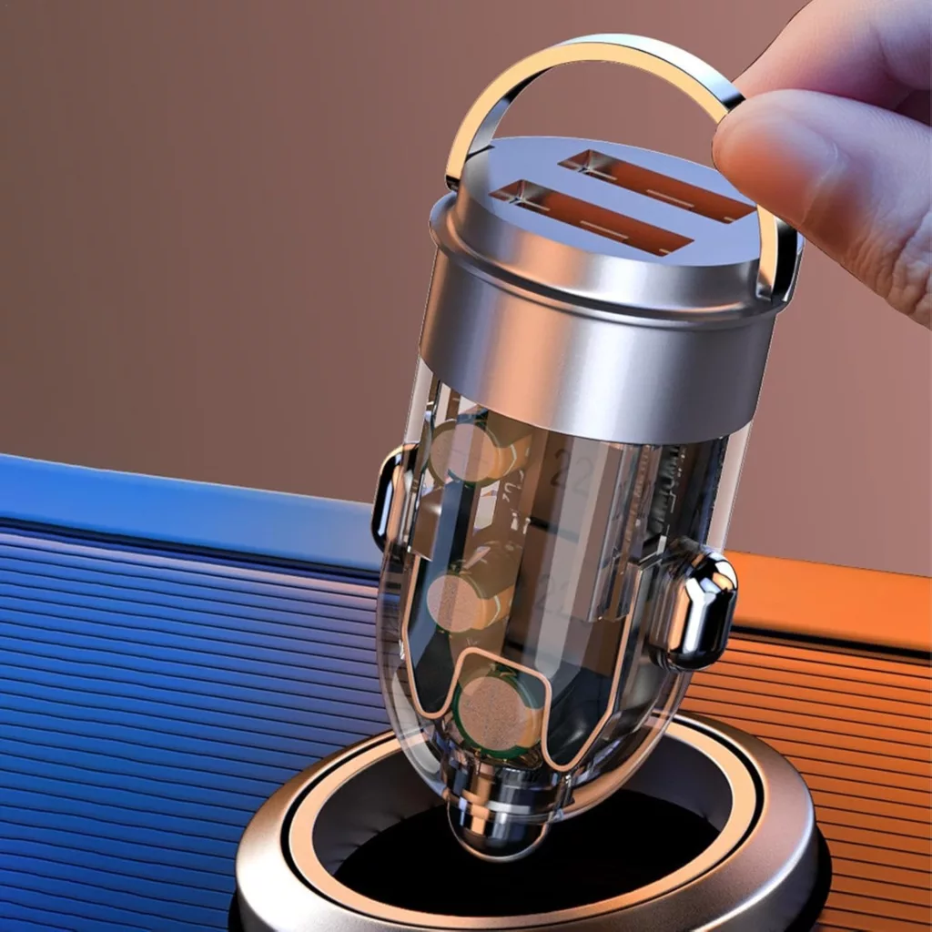 شارژر فندکی 240 وات 2 پورت مدل G22