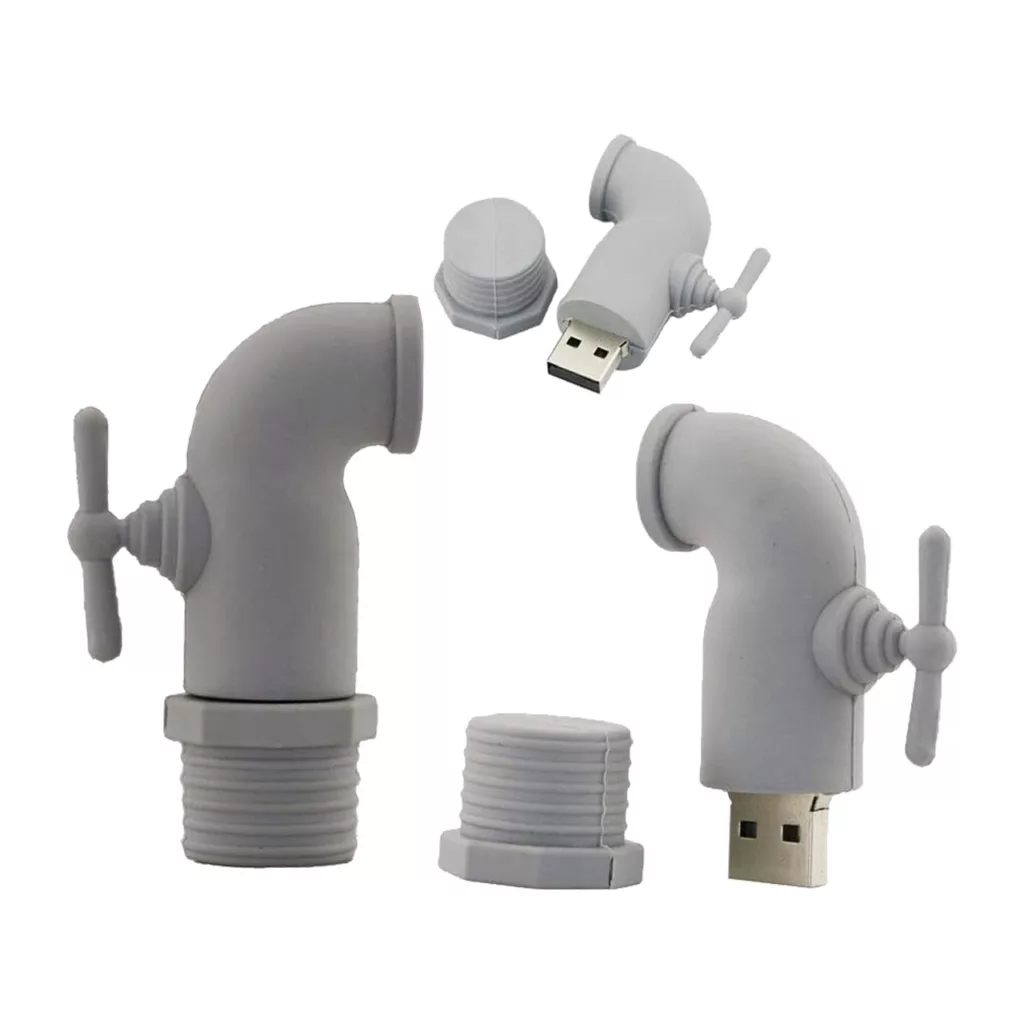 فلش مموری طرح شیر آب مدل Ul-Faucet ظرفیت 32 گیگابایت