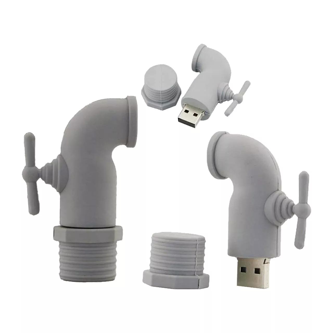 فلش مموری طرح شیر آب مدل Ul-Faucet ظرفیت 32 گیگابایت