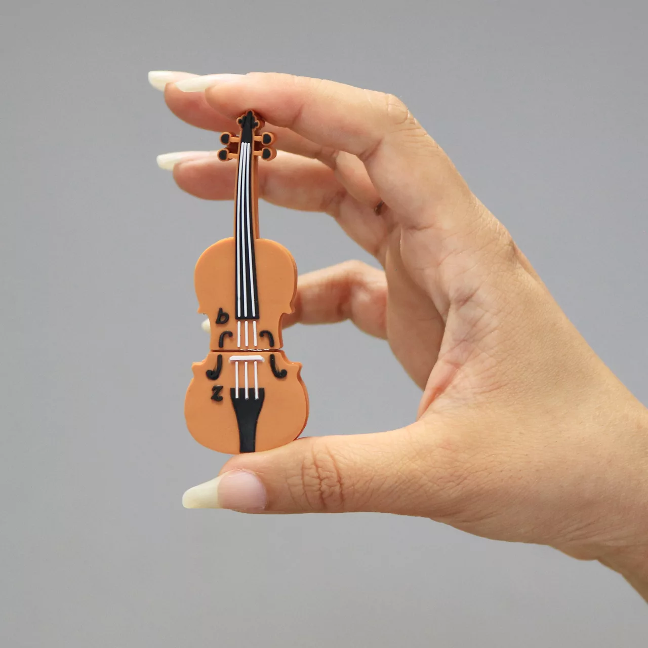فلش مموری طرح ویولون مدل Ul-PVC-Violin03 ظرفیت 128 گیگابایت