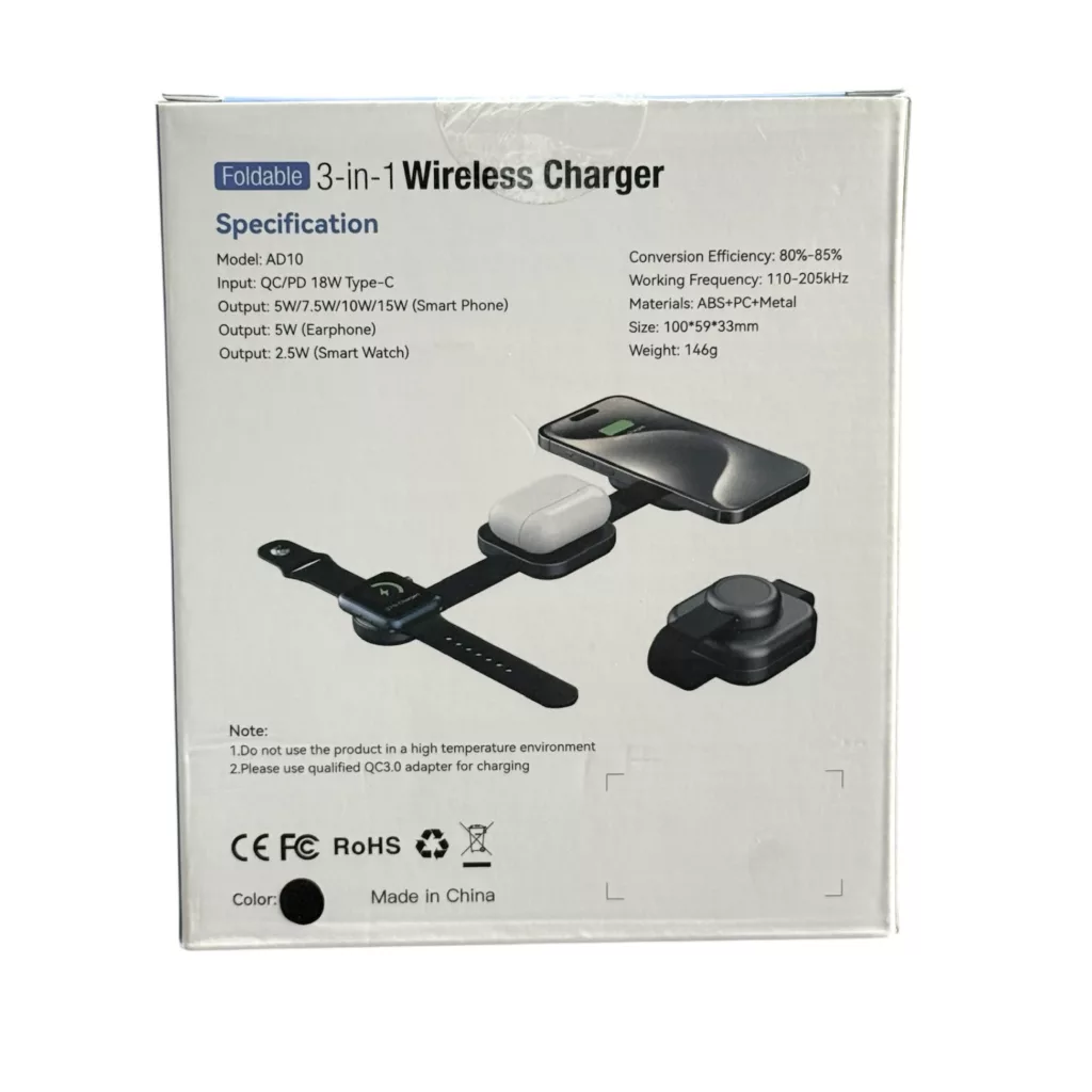 شارژر بی سیم مدلSpecification