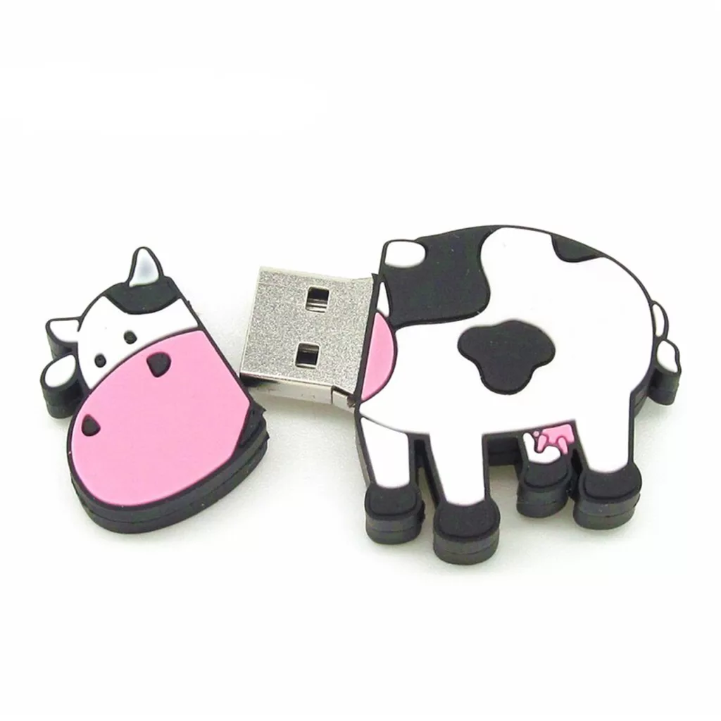 فلش مموری طرح گاو مدل UL-Cow01 ظرفیت 8 گیگابایت