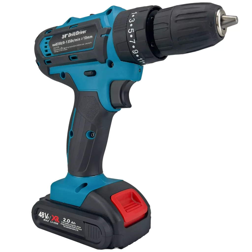 دریل چکشی شارژی باس مدل 48VF مجموعه 27 عددی