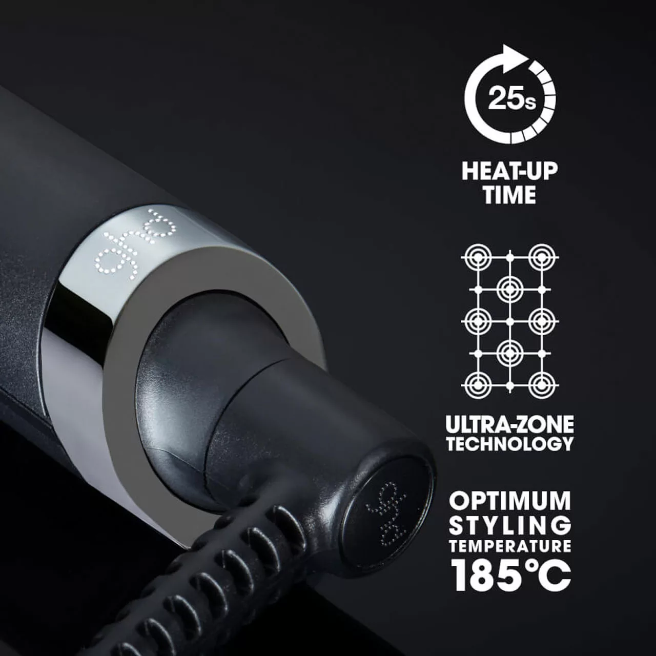 حالت دهنده مو جی اچ دی مدل Curling Wand