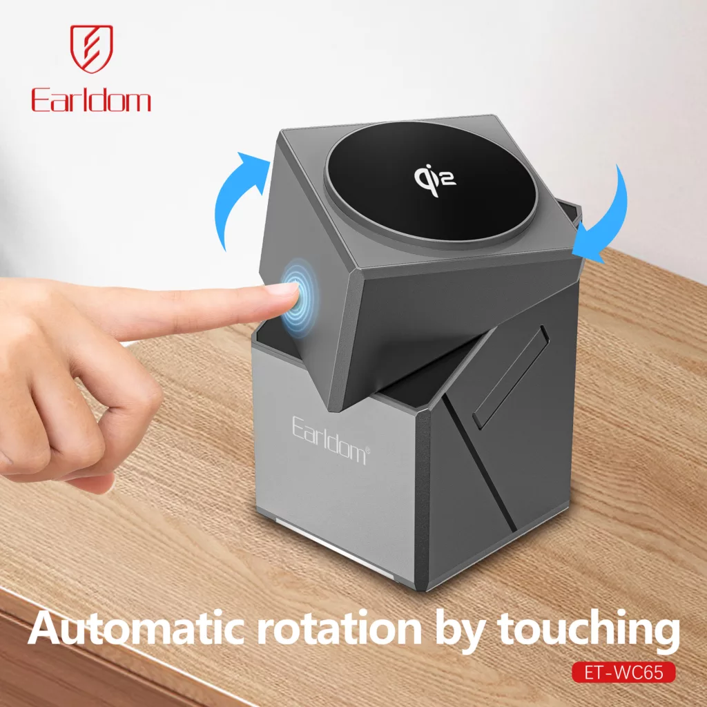 شارژر بی سیم 15 وات ارلدام مدل MAX 3IN1 Magnetic