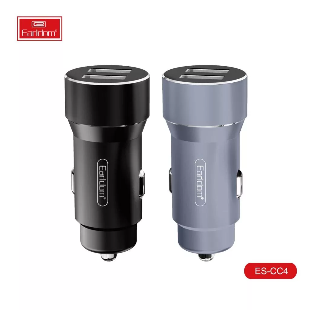 شارژر فندکی ارلدام مدل ES-CC4 به همراه کابل تبدیل microUSB