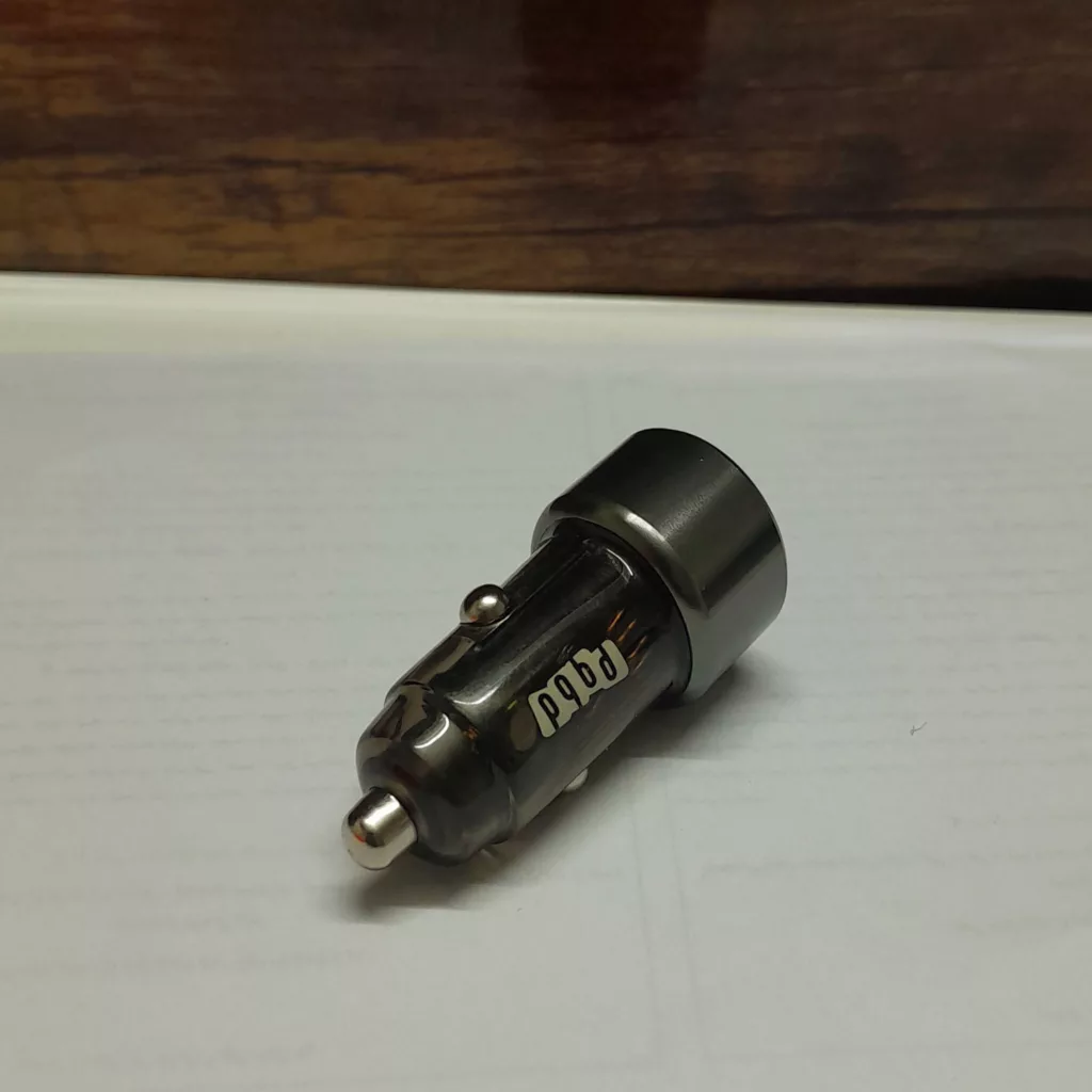 شارژر فندکی فست 63 وات دو پورت مدل PQ-CC06