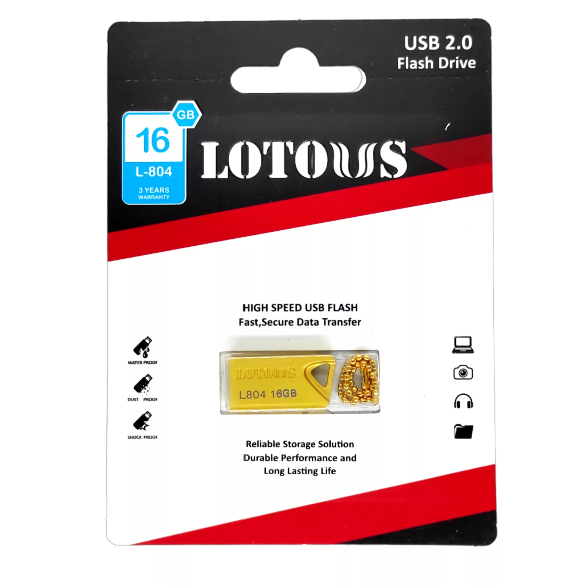 فلش مموری لوتوس مدل L-804 ظرفیت 16گیگابایت