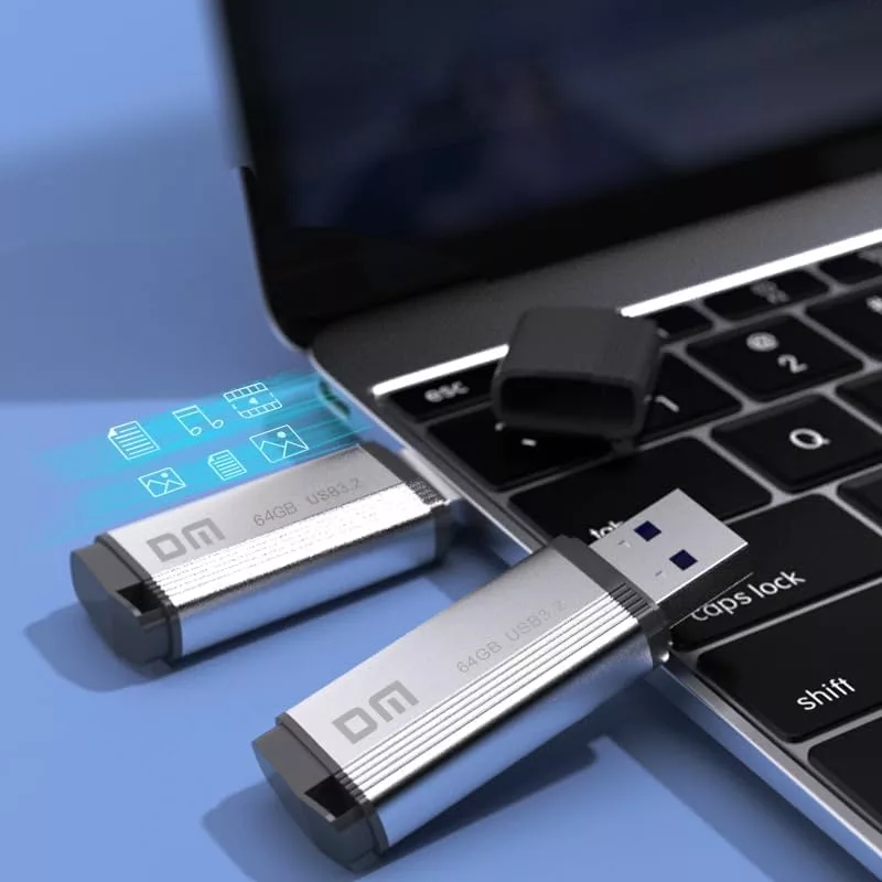 فلش دی ام مدل DM PD196 USB3.2 با ظرفیت 64 گیگابایت