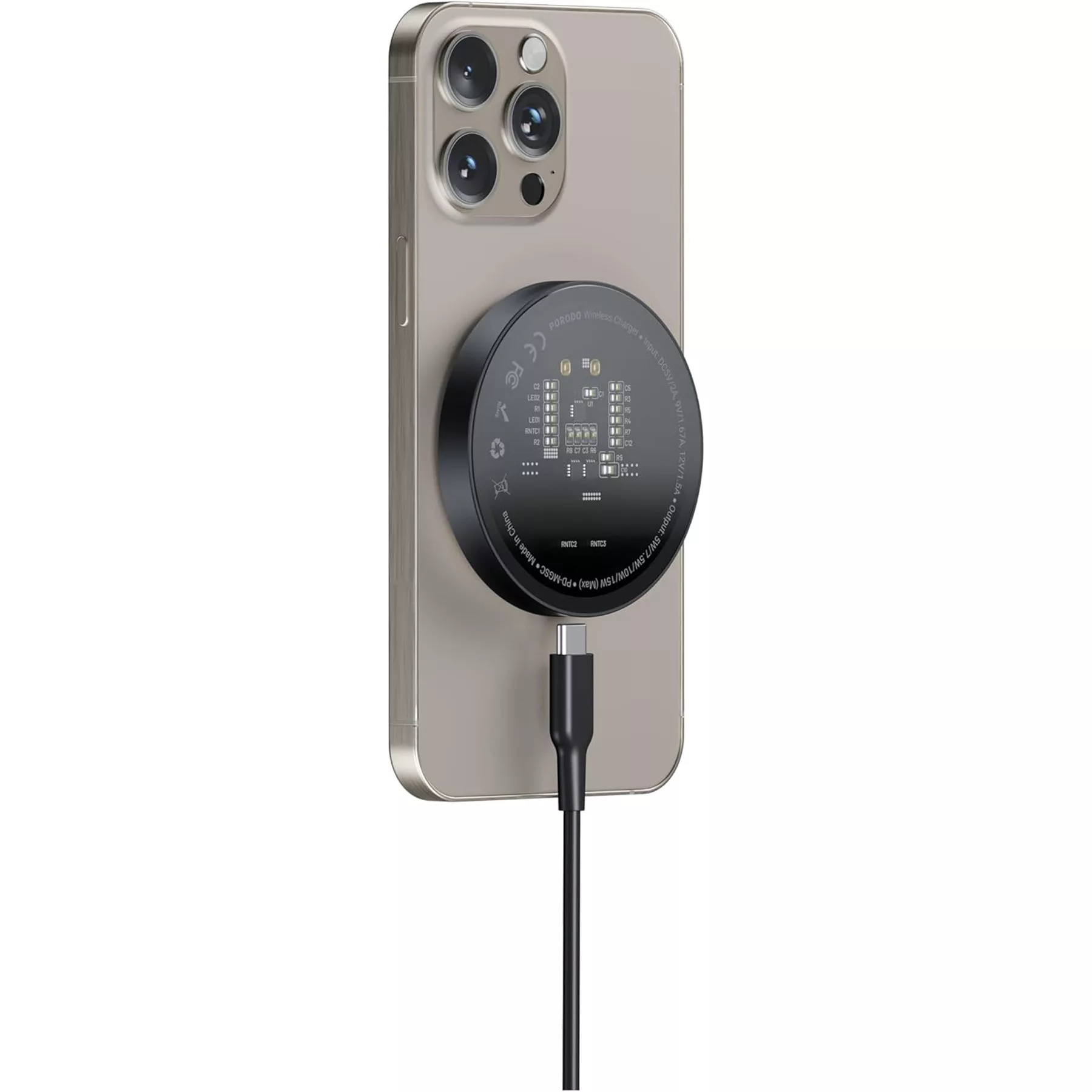 شارژر بی سیم پرودو مدل PD-MGSC12