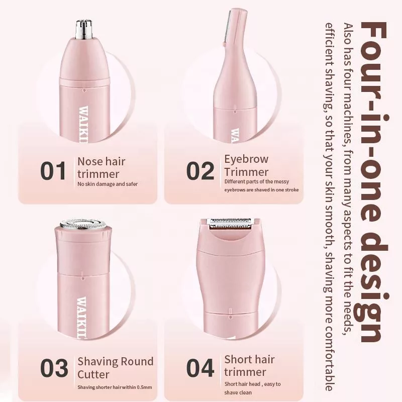 ست اصلاح موی بدن بانوان وایکیل مدل WL-1916