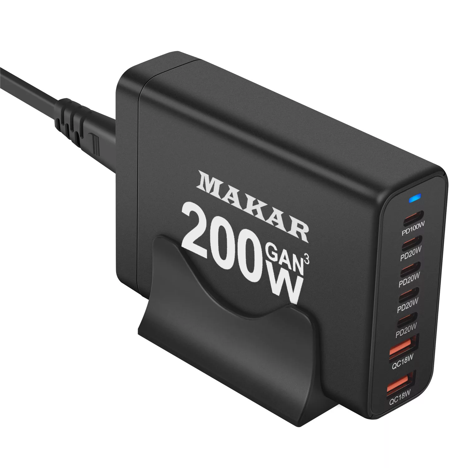 شارژر رومیزی 200 وات ماکار مدل 200W-Desktop