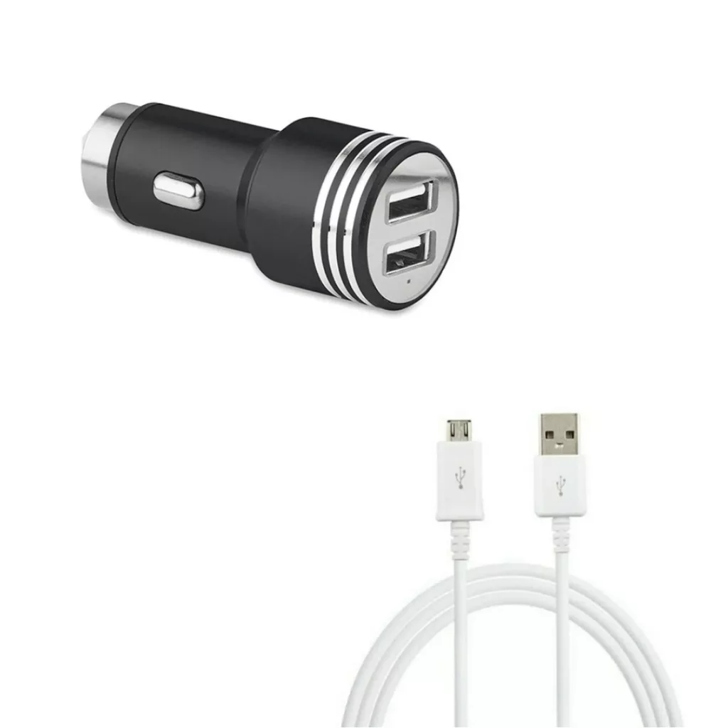 شارژر فندکی 20 وات مدل M-12 به همراه کابل micro usb