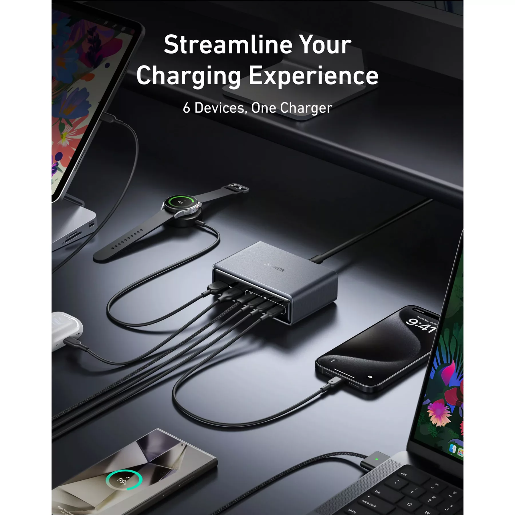 شارژر رومیزی انکر مدل A2683