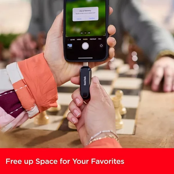 فلش مموری سن دیسک مدل SDDDC6 ظرفیت 64 گیگابایت با رابط USB Type-C، USB 3.2