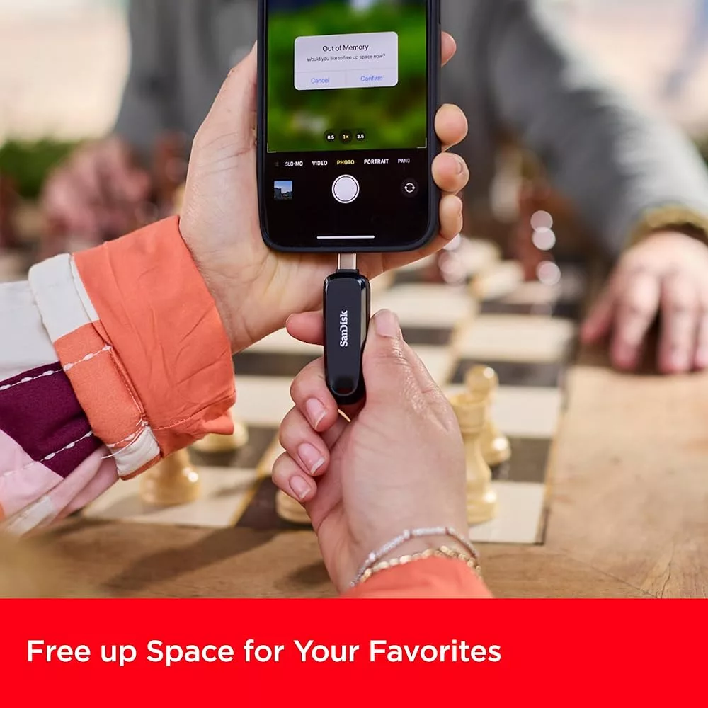فلش مموری سن دیسک مدل SDDDC6 PHONE DRIVE ( USB/TYPE-C ) ظرفیت 32 گیگابایت