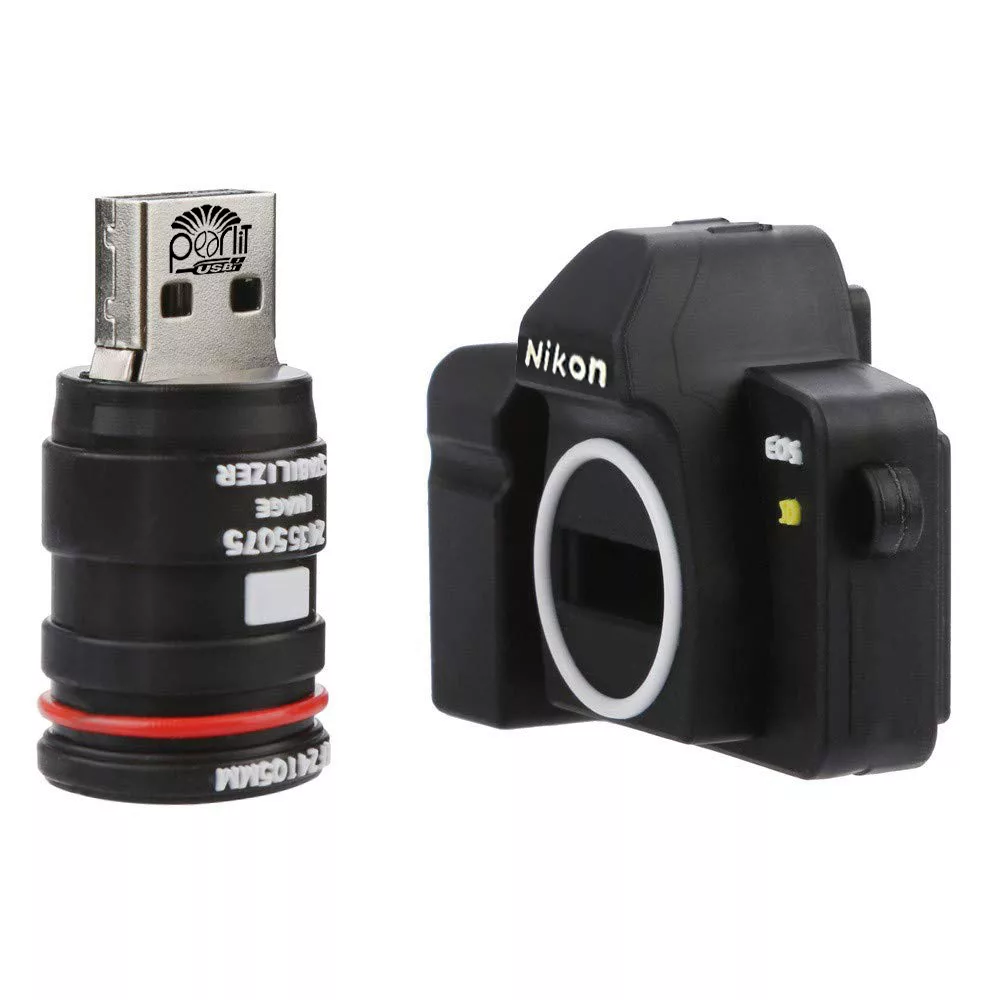 فلش مموری پرلیت یو اس بی طرح دوربین عکاسی مدل P5-UُSB3 ظرفیت 128 گیگابایت