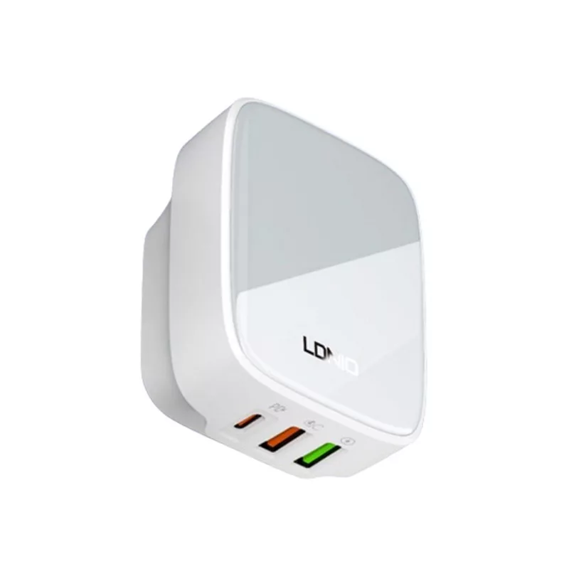 شارژر دیواری 32 وات الدینیو مدل Q334 به همراه کابل USB-C