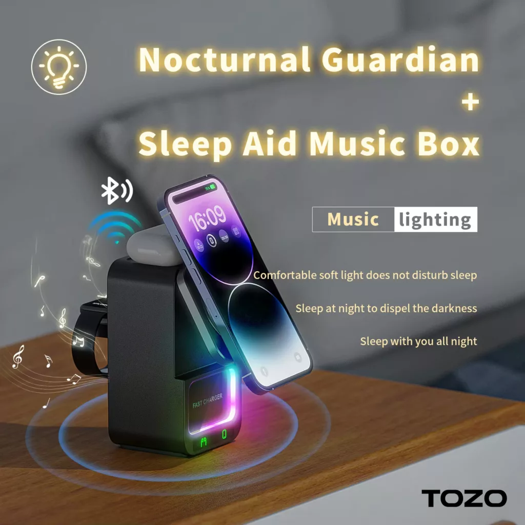 شارژر بی سیم 15 وات توزو مدل DH19