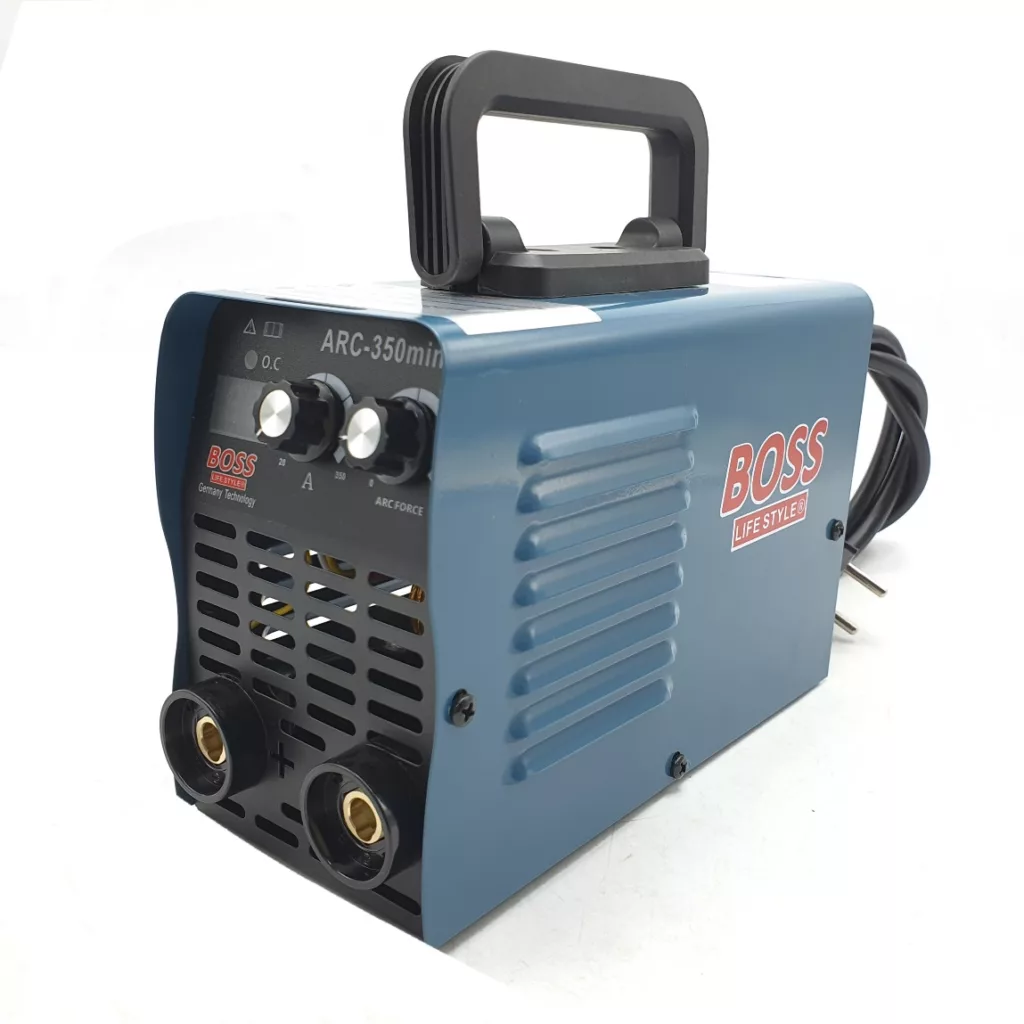 دستگاه جوش 350 آمپر باس مدل کیف دار کد ARC350-MINI مجموعه 5 عددی