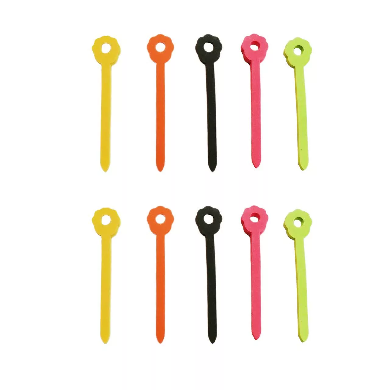 بیگودی مو مدل فومی بسته 10 عددی