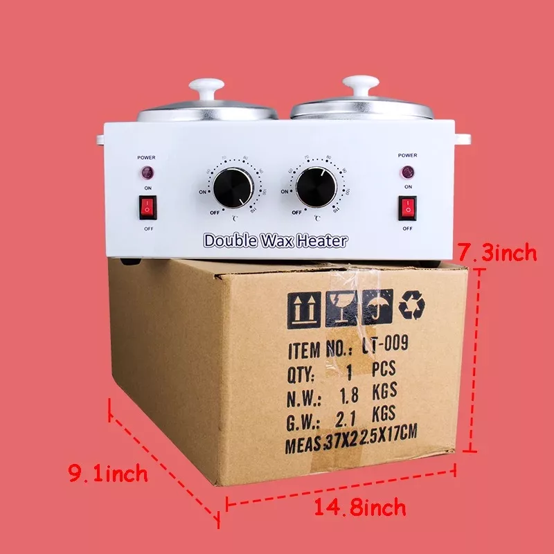 دستگاه موم گرم کن و ذوب وکس مدل Double
