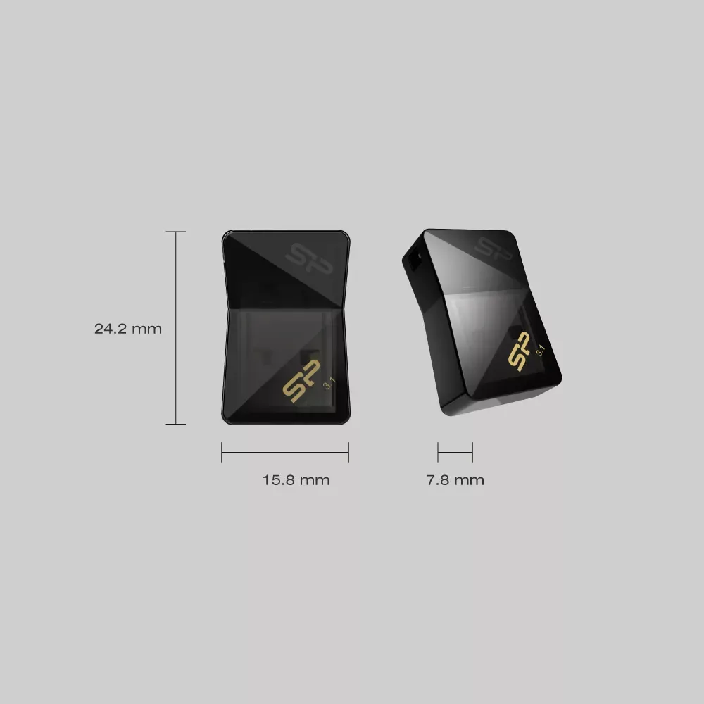 فلش مموری سیلیکون پاور مدل Jewel J08 USB3.1 ظرفیت 64 گیگابایت