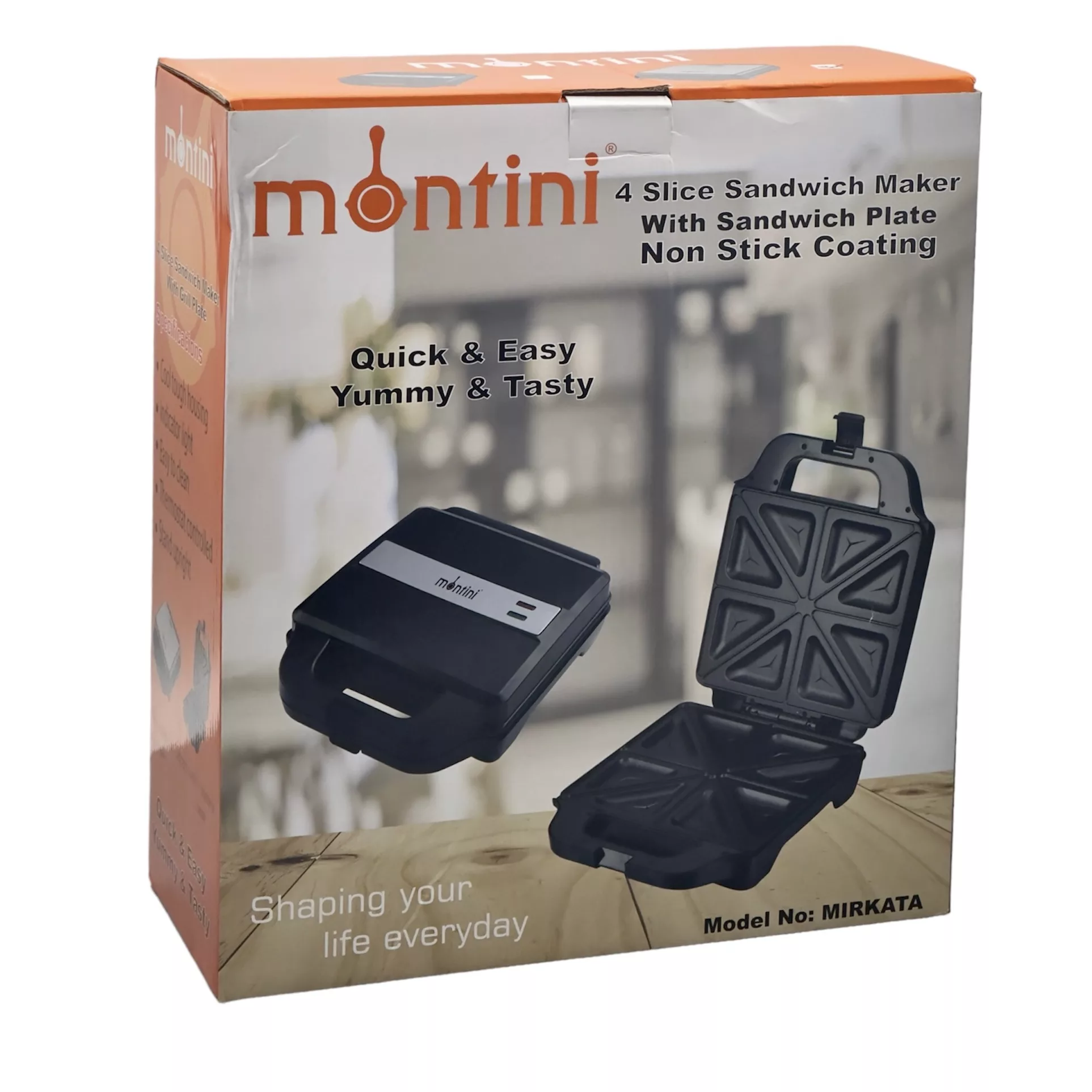 ساندویچ ساز مونتینی مدل MIRKATA