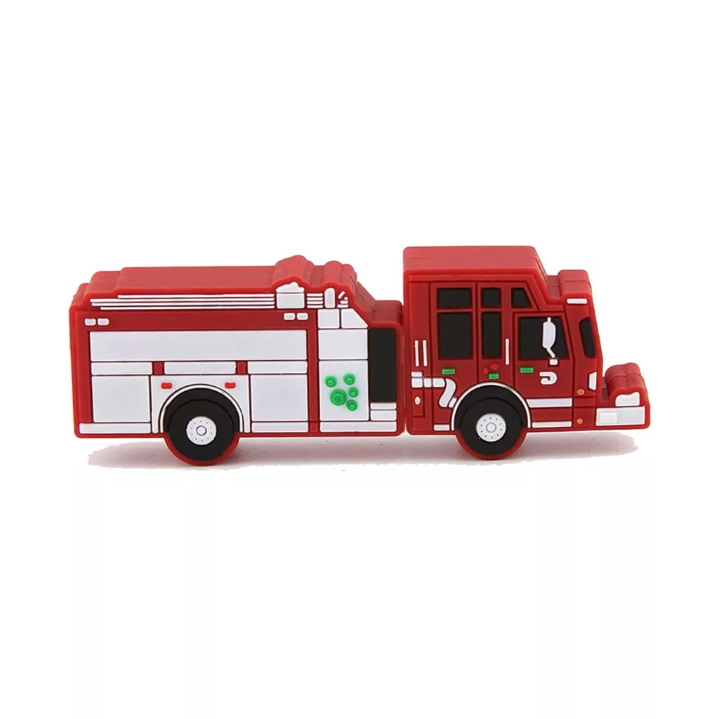 فلش مموری طرح ماشین آتش نشانی مدل UL-Firetruck ظرفیت 8 گیگابایت
