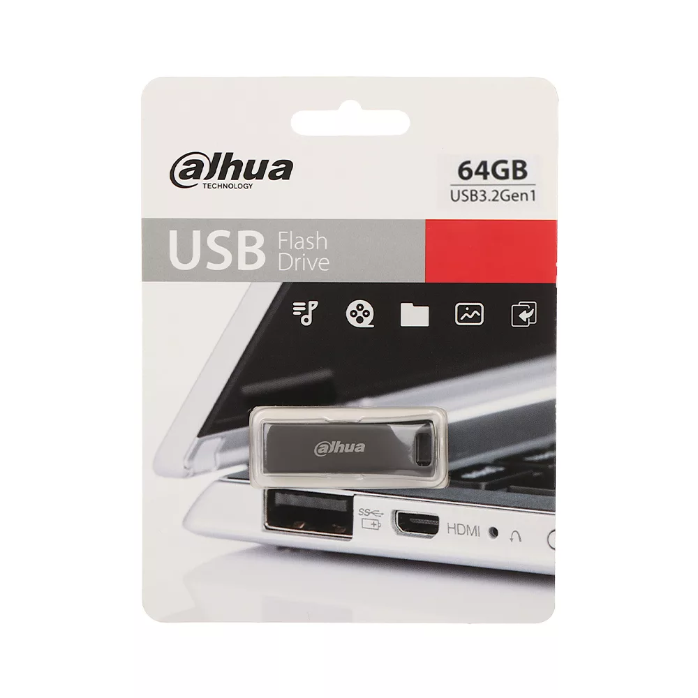 فلش مموری داهوا مدل U156 ظرفیت 64 گیگابایت با رابط USB 3.2