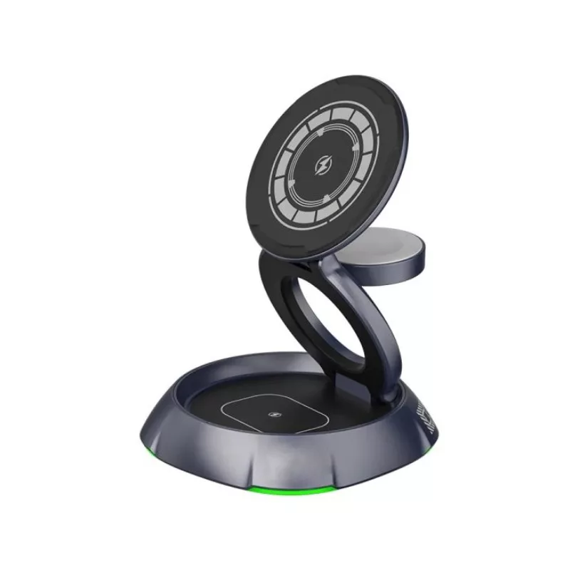 داک شارژ بی سیم مدل CD72 قابل چرخش 3 در 1