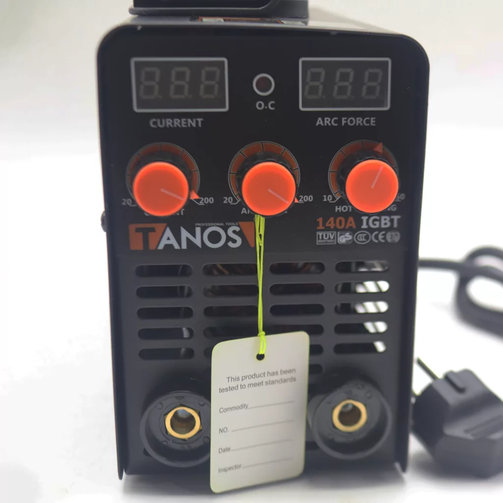 دستگاه جوش 140 آمپر تانوس مدل YP-IMG-06-140A