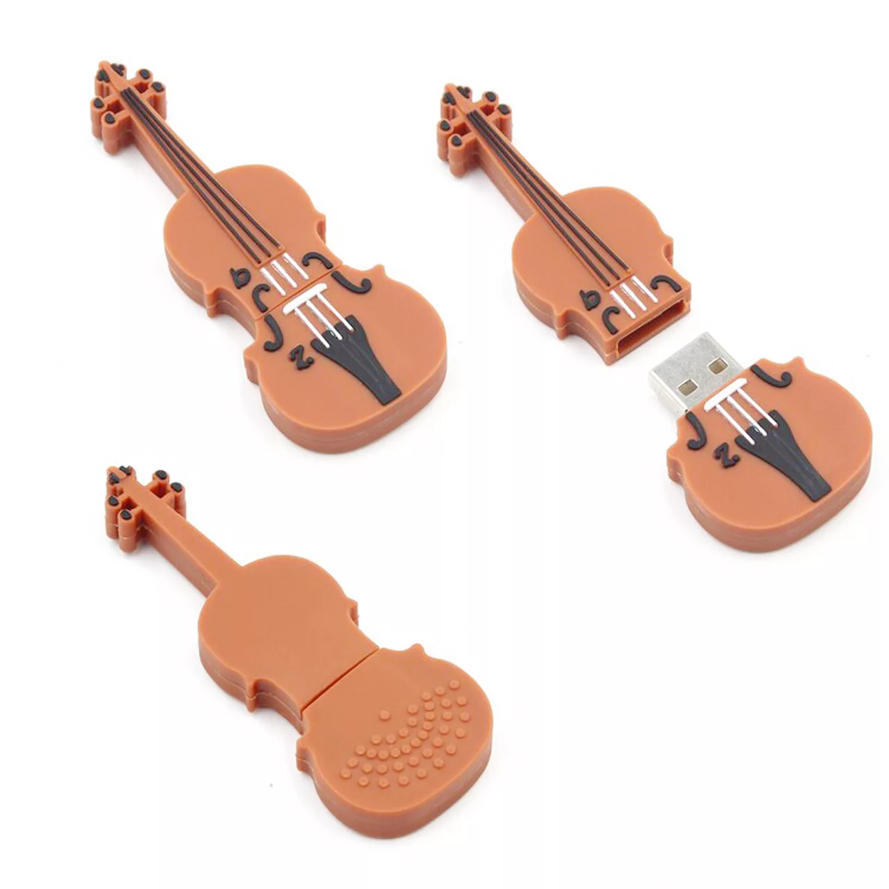 فلش مموری طرح ویولون مدل Ul-PVC-Violin03 ظرفیت 32 گیگابایت