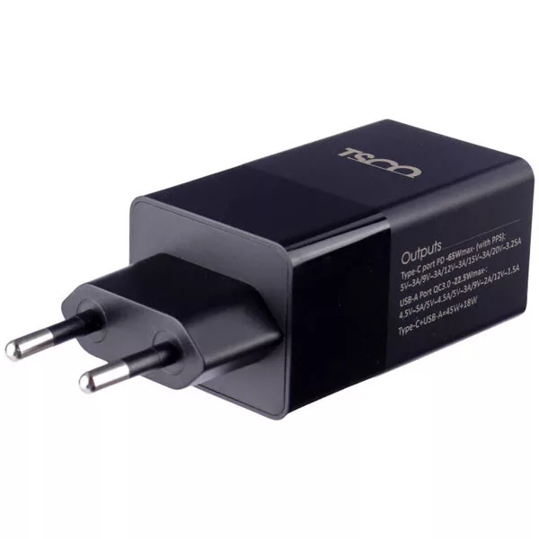 شارژر دیواری تسکو مدل TTC 67 به همراه کابل تبدیل USB-C