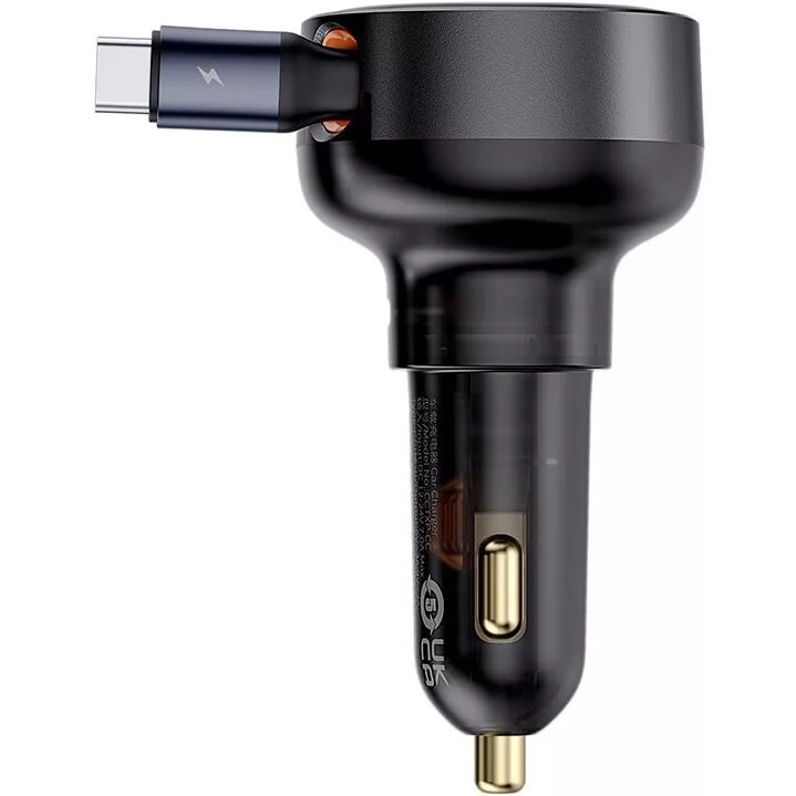 شارژر فندکی 60 وات بیسوس مدل C00057802111-01