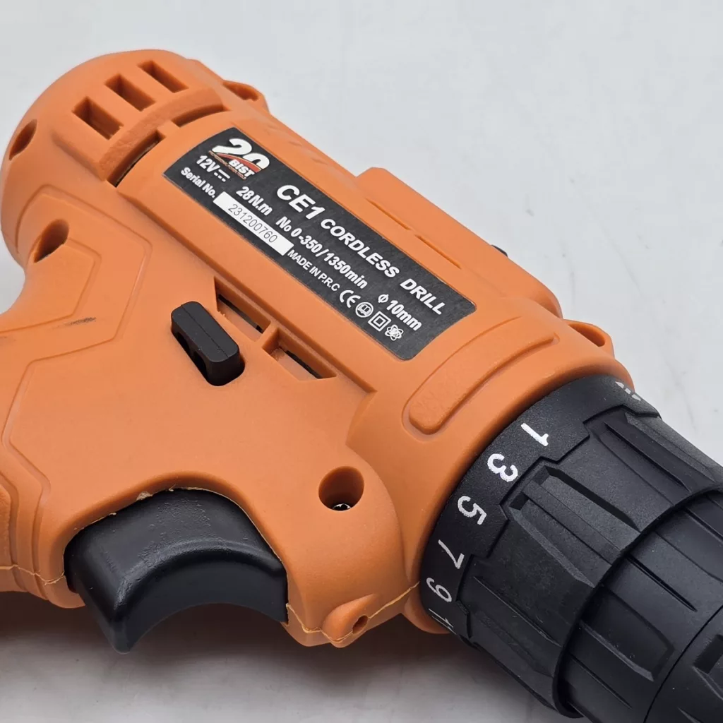 دریل شارژی 12 ولت بیست مدل 12V-CE1 مجموعه 4 عددی