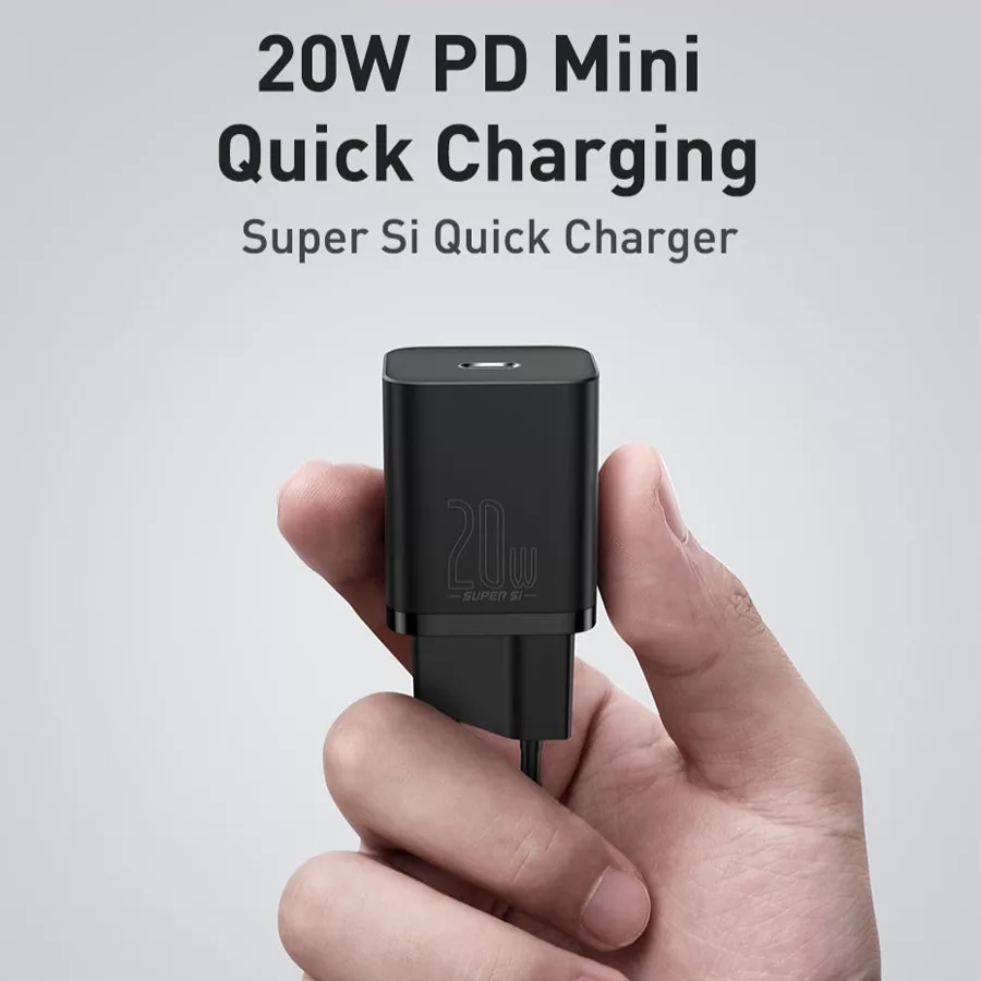 شارژر دیواری 20 وات بیسوس مدل CCCJGCE