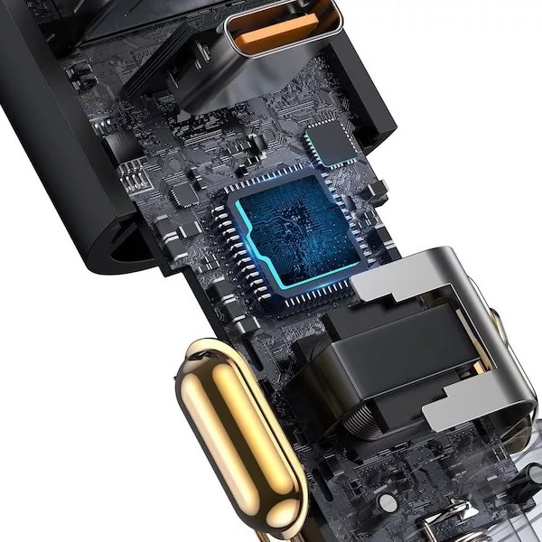 شارژر فندکی باسئوس مدل Share Together