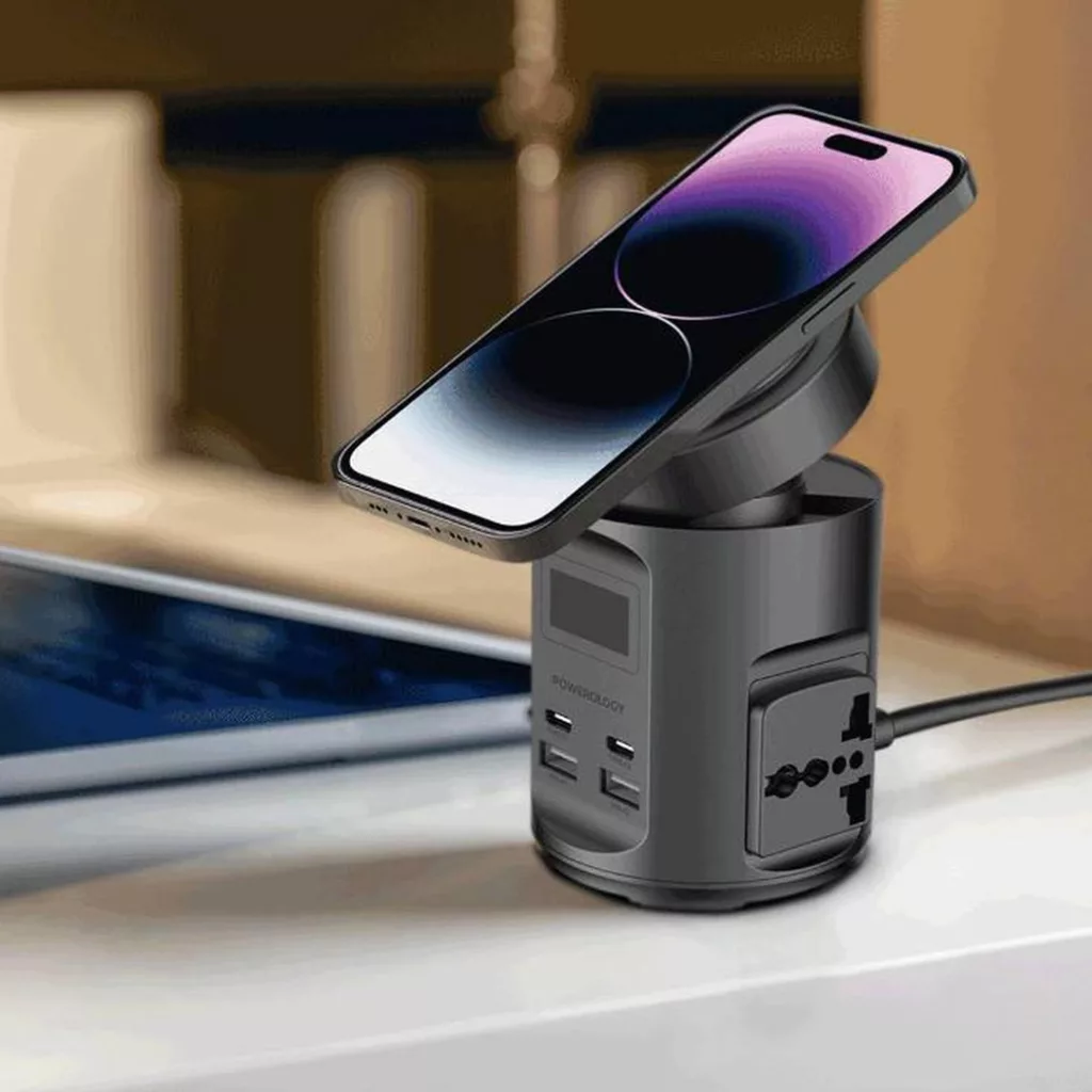 داک شارژر بی سیم پاورولوجی مدل MAGSAFE PWCUQC014