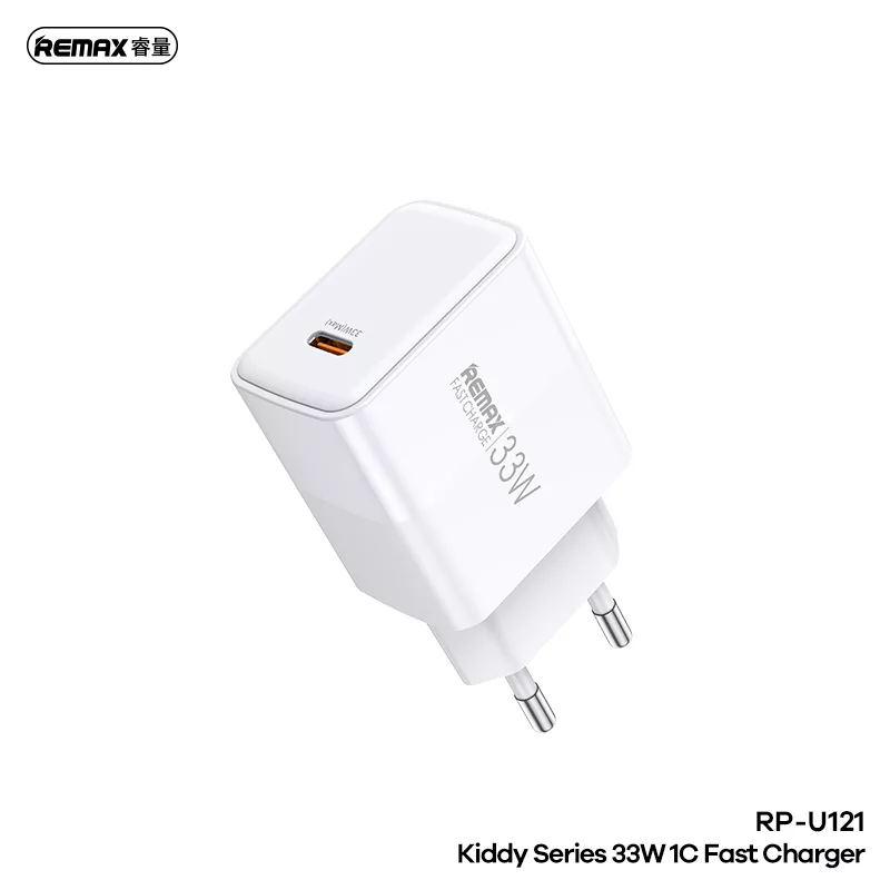 شارژر دیواری 33 وات ریمکس مدل Kiddy Series  Fast RP-U121