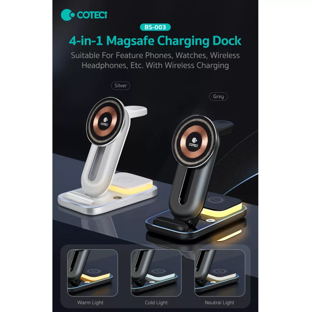 شارژر بی سیم کوتتسی مدل BS-003