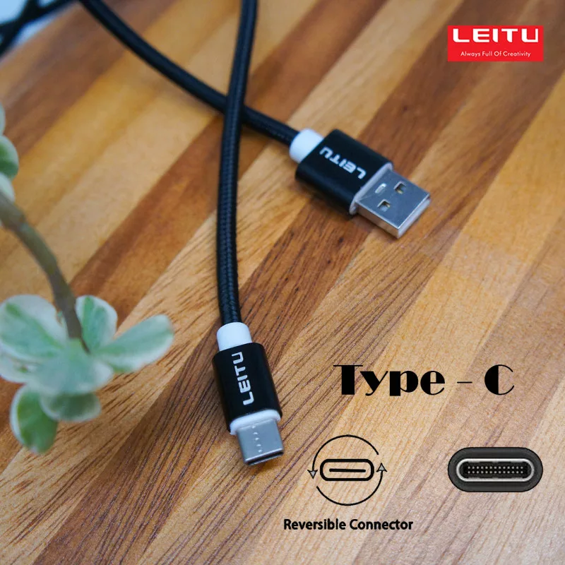 شارژر دیواری لیتو مدل LH-13 به همراه کابل تبدیل USB-C