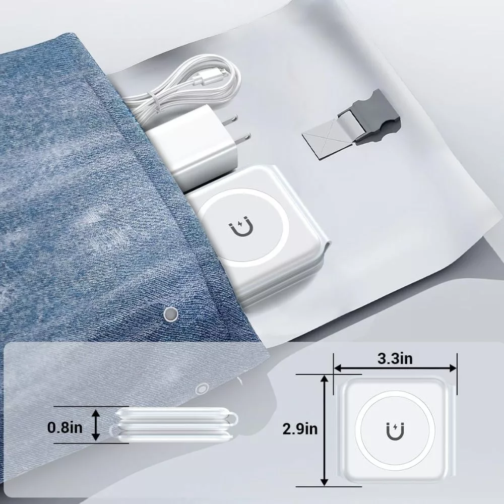 شارژر بی سیم مدل 3in1 magnetic wireless charger