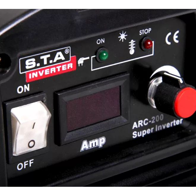 اینورتر جوشکاری 200 امپر اس تی ای مدل موسفت کد ARC-200
