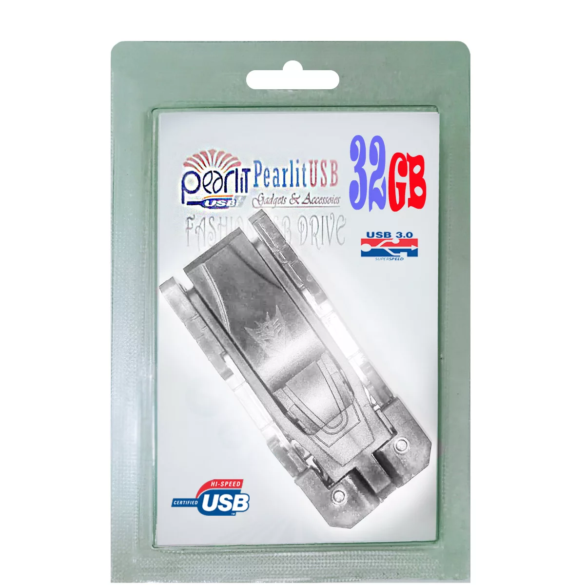 فلش مموری پرلیت یو اس بی مدل ربات ترنسفورمر کد U3.0 ظرفیت 32 گیگابایت